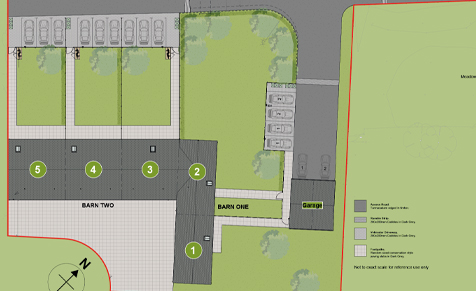 Lower Hall Barns Siteplan sm